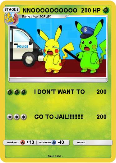 Pokemon NNOOOOOOOOOO