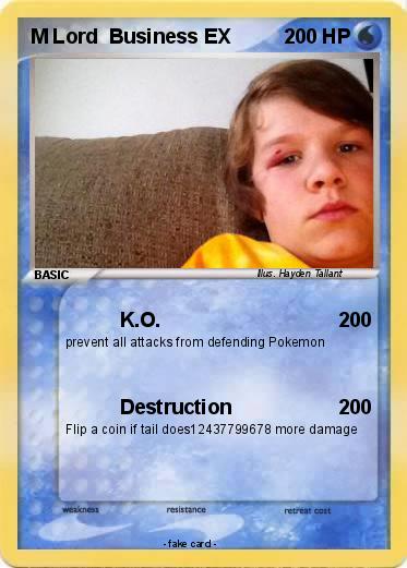 Pokemon M Lord  Business EX