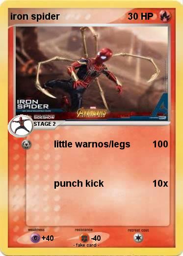 Pokemon iron spider