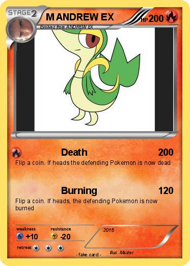 Pokemon M ANDREW EX