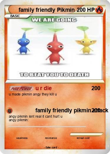 Pokemon family friendly Pikmin