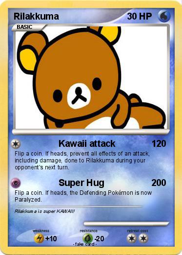 Pokemon Rilakkuma