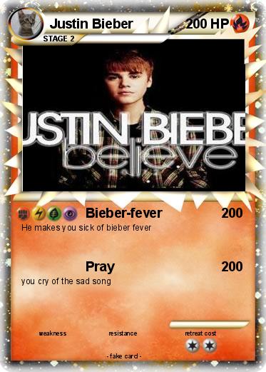 Pokemon Justin Bieber