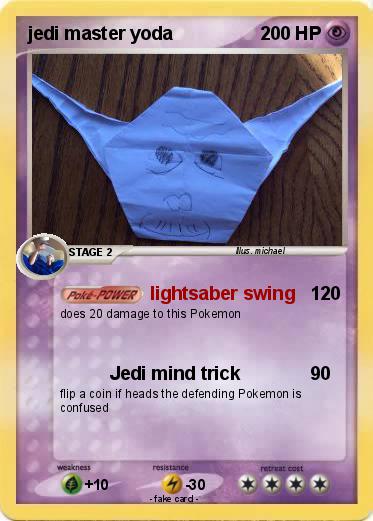 Pokemon jedi master yoda
