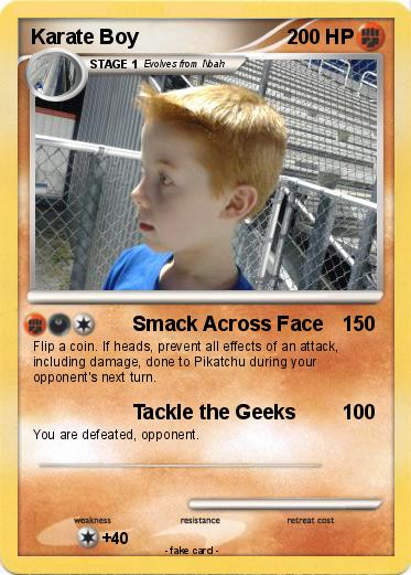 Pokemon Karate Boy