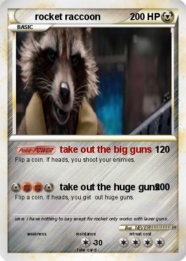 Pokemon rocket raccoon