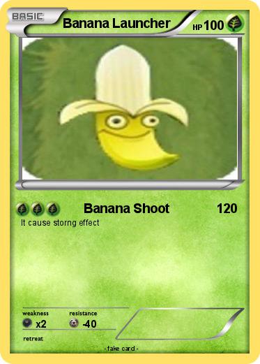 Pokemon Banana Launcher