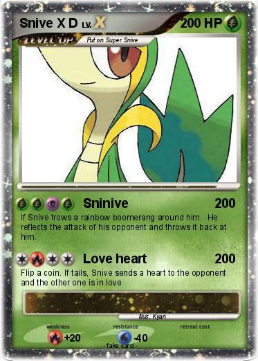 Pokemon Snive X D