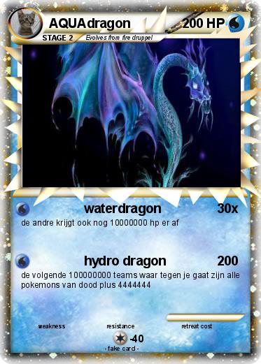 Pokemon AQUAdragon
