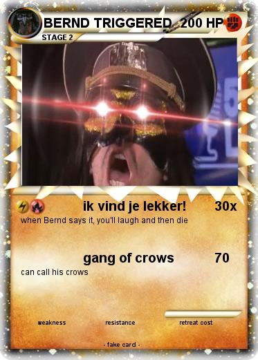 Pokemon BERND TRIGGERED