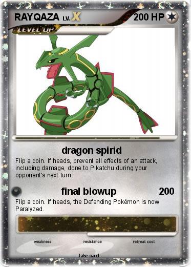 Pokemon RAYQAZA