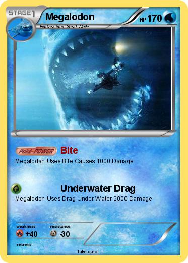 Pokemon Megalodon