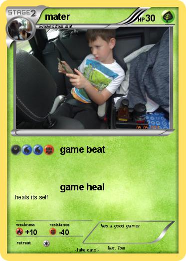 Pokemon mater