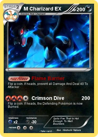 Pokemon M Charizard EX
