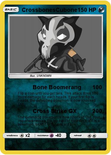 Pokemon CrossbonesCubone