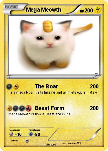 Pokemon Mega Meowth