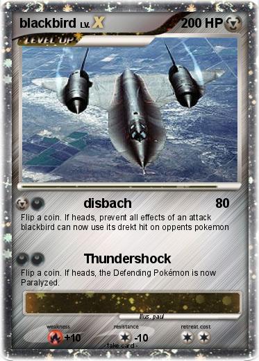 Pokemon blackbird