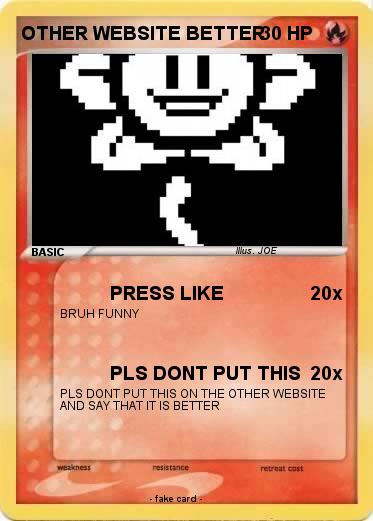 Pokemon OTHER WEBSITE BETTER