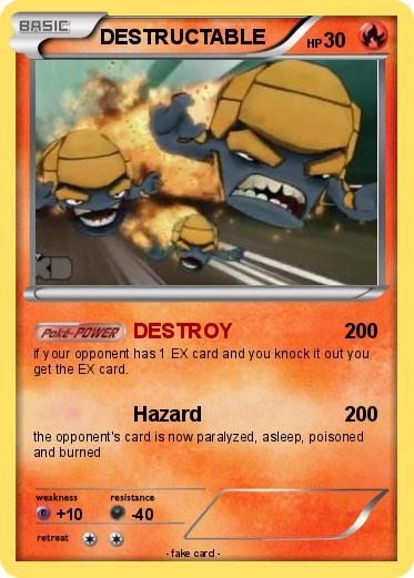Pokemon DESTRUCTABLE
