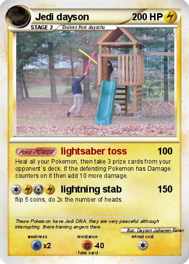 Pokemon Jedi dayson