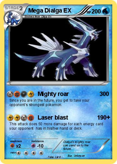 Pokemon Mega Dialga EX