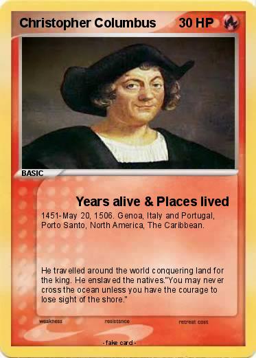 Pokemon Christopher Columbus