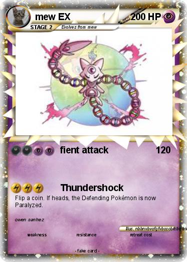 Pokemon mew EX