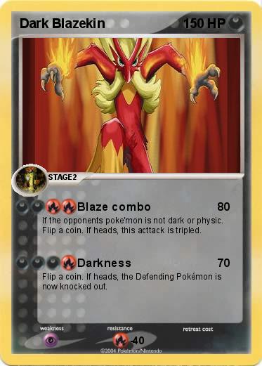 Pokemon Dark Blazekin