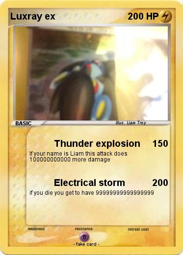 Pokemon Luxray ex