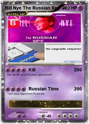 Pokemon Bill Nye The Russian Spy