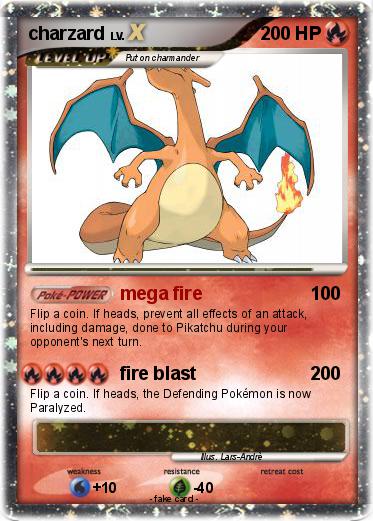 Pokemon charzard