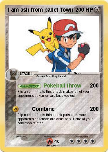 Pokemon I am ash from pallet Town