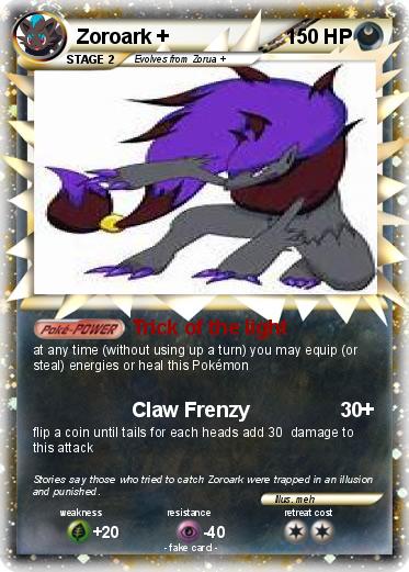 Pokemon Zoroark +