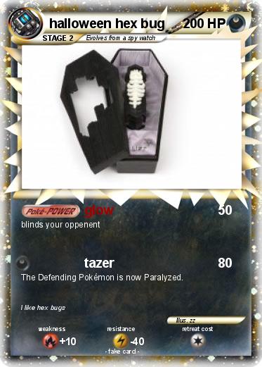 Pokemon halloween hex bug
