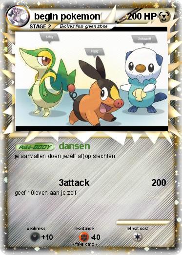 Pokemon begin pokemon