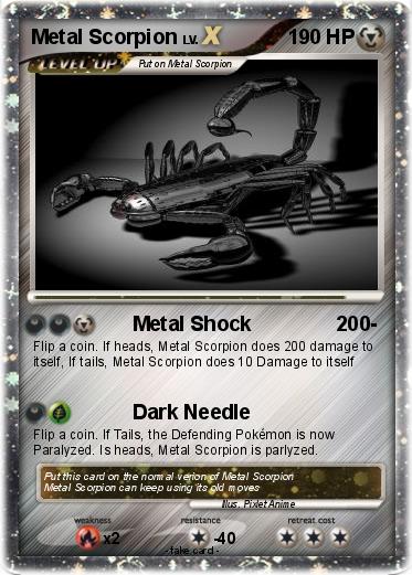 Pokemon Metal Scorpion