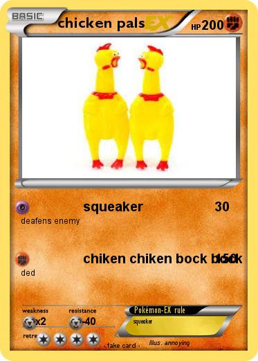 Pokemon chicken pals