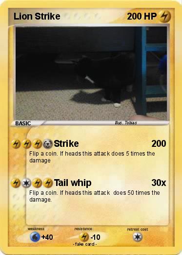 Pokemon Lion Strike