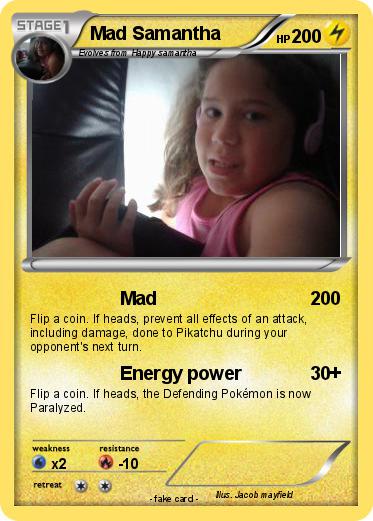 Pokemon Mad Samantha