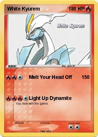 Pokemon White Kyurem
