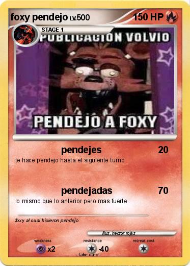 Pokemon foxy pendejo