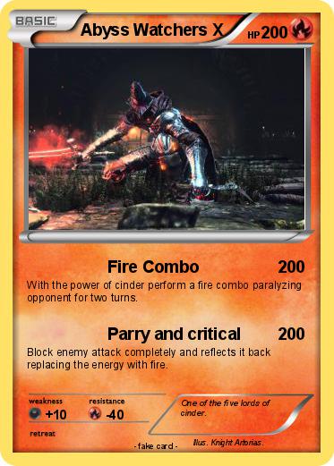 Pokemon Abyss Watchers X