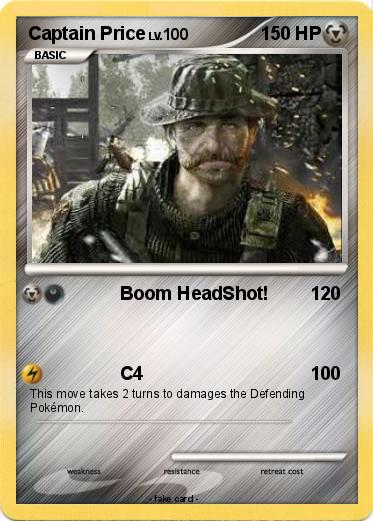 Pokemon Captain Price