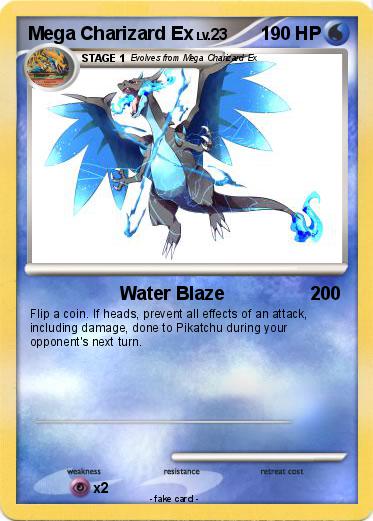 Pokemon Mega Charizard Ex