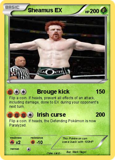 Pokemon Sheamus EX