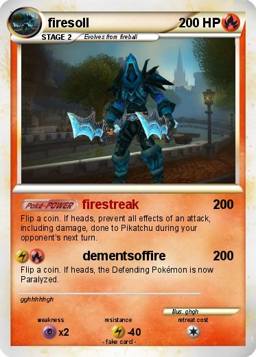 Pokemon firesoll