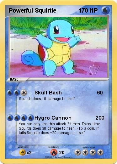 Pokemon Powerful Squirtle              1