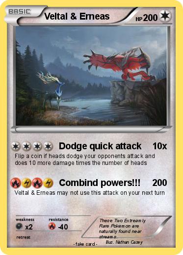 Pokemon Veltal & Erneas