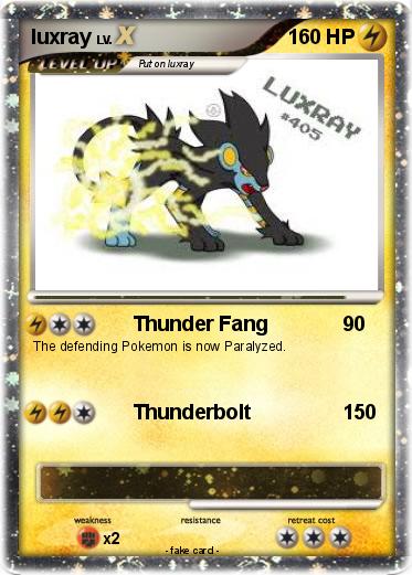 Pokemon luxray