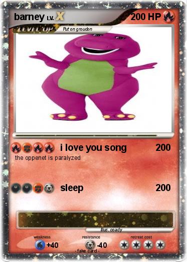Pokemon barney